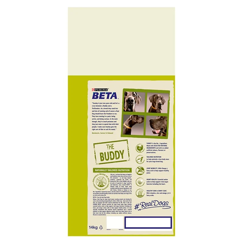 BETA Adult Large Breed Turkey Dry Dog Food - 14kg By Beta 7 BETA Adult Large Breed Turkey Dry Dog Food - 14kg By Beta - Image 5