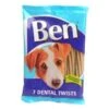 Ben Dental Twists 12Pack - 7S- Dog Treats By Kennelpak -Deals Happy Paw Food Store Ben Dental Twists 12Pack 7S Dog Treats K814