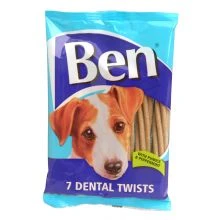 Ben Dental Twists 12Pack - 7S- Dog Treats By Kennelpak