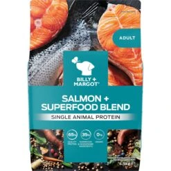 Billy & Margot Adult Salmon & Superfoods Dry Dog Food - 4.5kg By Billy + Margot