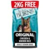 Burns Adult Original Chicken & Rice Dry Dog Food - 12kg + 2kg FREE By Burns -Deals Happy Paw Food Store Burns Original Chicken Rice 14kg 1