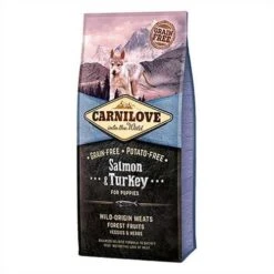 Carnilove Grain-Free Salmon & Turkey Dry Puppy Food - 12kg By Carnilove