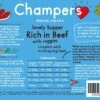 Champers Rich In Beef Dry Dog Food - 12kg + 3kg FREE By Champers -Deals Happy Paw Food Store Champers Rich in Beef Dry Dog Food 12kg 3kg FREE 1