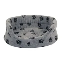 Danish Design Sherpa Fleece Grey Slumber Bed By Danish Design