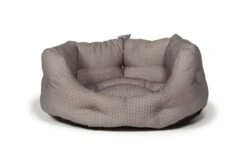 Deals Happy Paw Food Store -Deals Happy Paw Food Store Danish Design Vintage Dogstooth Deluxe Slumber Bed 2