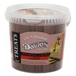 Davies Chomping Chew Original Dog Treats - 1.4kg By Davies