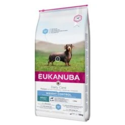 Eukanuba Daily Weight Control Small/Medium Breed Dry Dog Food - 12kg By Eukanuba