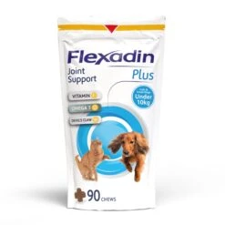 Flexadin Plus Joint Supplement For Cats And Small Dogs Chews - 90 Pack By Flexadin