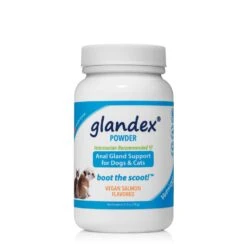 Glandex Anal Gland Support Powder Supplement For Dogs & Cats - 114g By Glandex