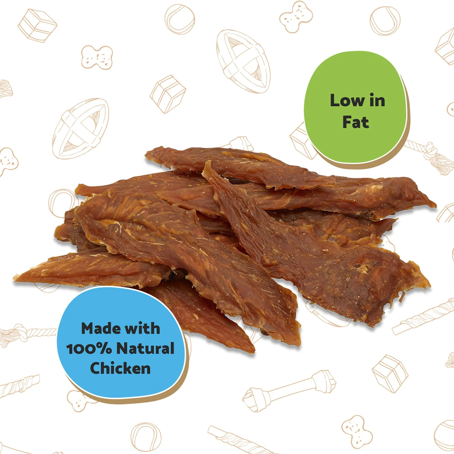 Good Boy Chewy Chicken Fillets Dog Treats - 3 X 320g By Good Boy 5 Good Boy Chewy Chicken Fillets Dog Treats - 3 X 320g By Good Boy - Image 3