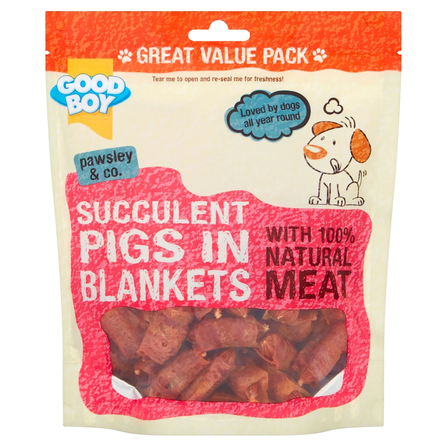 Good Boy Pigs In Blankets Dog Treats - 3 X 320g By Good Boy 4 Good Boy Pigs In Blankets Dog Treats - 3 X 320g By Good Boy - Image 2