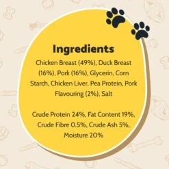 Good Boy Pigs In Blankets Dog Treats - 3 X 320g By Good Boy 11 Good Boy Pigs In Blankets Dog Treats - 3 X 320g By Good Boy -Deals Happy Paw Food Store Good Boy Pigs Blankets Dog Treats 3 x 320g 5