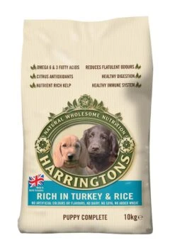 Harringtons Turkey & Rice Dry Puppy Food - 10kg By Harringtons -Deals Happy Paw Food Store Harringtons Turkey Rice Dry Puppy Food 10kg HARRPUP10