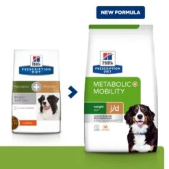 Hill's Prescription Diet Metabolic + Mobility Weight Management Chicken Dry Dog Food - 4kg By Hills Prescription Diet -Deals Happy Paw Food Store Hills Prescription Diet Metabolic Mobility Weight Management Dry Dog Food with Chicken 4kg 3