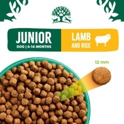 James Wellbeloved Lamb & Rice Junior Dry Dog Food - 15kg By James Wellbeloved -Deals Happy Paw Food Store James Wellbeloved Lamb Rice Junior Dry Dog Food 15kg 7