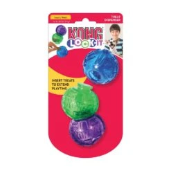 KONG Lock-it Treat Dispensing Dog Toy Small - 3 Pack By KONG