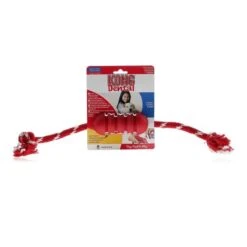 KONG Dental With Rope Dog Toy - Medium By KONG