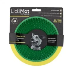 Lickimat Wobble Green By LickiMat -Deals Happy Paw Food Store Lickimat Wobble Green vetshop 1