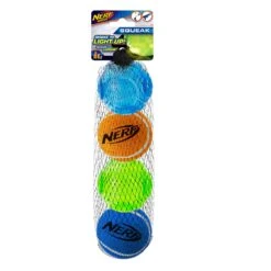 Nerf Dog LED Tennis Balls - 4 Pack By Nerf