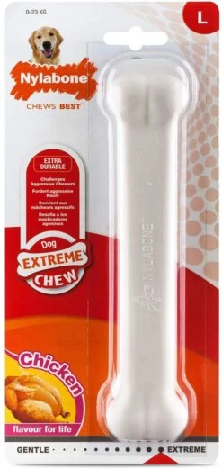 Nylabone Dura Chew Chicken Dog Chew - Large By Nylabone