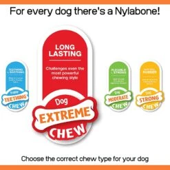 Nylabone Dura Chew Bone- X Large By Nylabone -Deals Happy Paw Food Store Nylabone Dura Chew Bone X Large 5