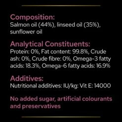 PRO PLAN Skin And Coat Supplement Oil For Adult And Senior Dogs - 500ml By Pro Plan -Deals Happy Paw Food Store PRO PLAN Dog Adult And Senior Skin Coat Supplement Oil 500ml 9