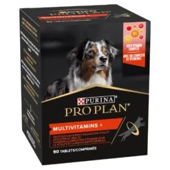 PRO PLAN Dog Adult And Senior Multivitamins Supplement - 90 Tablets By Pro Plan -Deals Happy Paw Food Store PRO PLAN Dog Adult Senior Multivitamins Supplement 90 Tablets 2