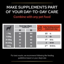 PRO PLAN Dog Adult And Senior Multivitamins Supplement - 90 Tablets By Pro Plan -Deals Happy Paw Food Store PRO PLAN Dog Adult Senior Multivitamins Supplement 90 Tablets 8