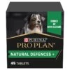 PRO PLAN Dog Adult And Senior Natural Defences Supplement - 45 Tablets By Pro Plan -Deals Happy Paw Food Store PRO PLAN Dog Adult Senior Natural Defences Supplement 45 Tablets 1