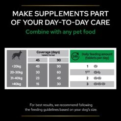 PRO PLAN Dog Adult And Senior Natural Defences Supplement - 90 Tablets By Pro Plan -Deals Happy Paw Food Store PRO PLAN Dog Adult Senior Natural Defences Supplement 90 Tablets 8