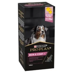 PRO PLAN Dog Adult And Senior Skin And Coat Supplement Oil - 250ml By Pro Plan -Deals Happy Paw Food Store PRO PLAN Dog Adult and Senior Skin Coat Supplement Oil 250ml 2