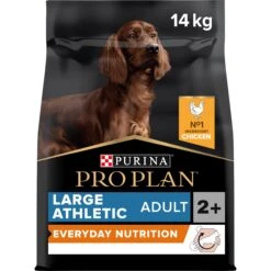 PRO PLAN Large Athletic Adult Dry Dog Food Everyday Nutrition Rich In Chicken - 14kg By Pro Plan