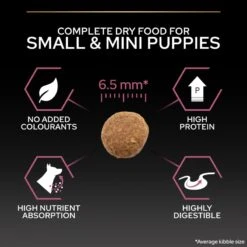 PRO PLAN Small & Mini Adult Dry Dog Food Sensitive Skin Rich In Salmon - 3kg By Pro Plan -Deals Happy Paw Food Store Purina Pro Plan Small Mini Adult For Sensitive Skin With Salmon Dry Dog Food 3kg 8