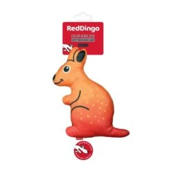 Red Dingo Durable Squeaker Toy For Dogs - Kangaroo By Red Dingo