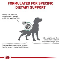 Royal Canin Veterinary Diet Canine Adult Satiety Weight Management Dry Dog Food - 12kg By Royal Canin Veterinary Diet -Deals Happy Paw Food Store Royal Canin Canine Satiety Support Dry Dog Food 12Kg 5