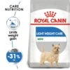 Royal Canin Mini Light Weight Care Adult Dry Dog Food - 3kg By Royal Canin -Deals Happy Paw Food Store Royal Canin Mini Light Dry Dog Food 3kg 1