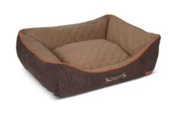 Scruffs Thermal Box Bed By Scruffs -Deals Happy Paw Food Store Scruffs Thermal Box Bed Brown Medium 1
