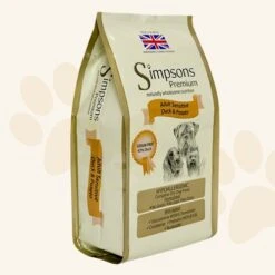 Simpsons Grain Free Sensitive Duck & Potato Dry Dog Food - 2kg By Simpsons Premium