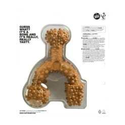 TastyBone Nylon TrioBone Peanut Butter Flavoured Chew For Large Dogs - 426g By TastyBone -Deals Happy Paw Food Store TastyBone Nylon TrioBone Peanut Butter Flavoured Chew For Large Dogs 426g 2