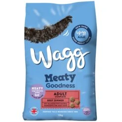 Wagg Meaty Goodness Beef Adult Dry Dog Food -12kg By Wagg