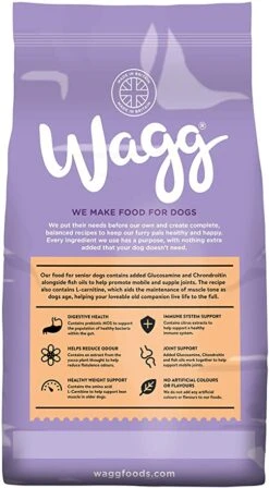 Wagg Senior Complete Dry Dog Food - 15kg By Wagg 7 Wagg Senior Complete Dry Dog Food - 15kg By Wagg -Deals Happy Paw Food Store Wagg Senior Complete Dry Dog Food 15kg 3