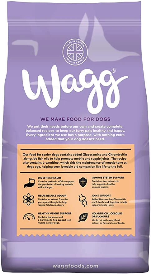 Wagg Senior Complete Dry Dog Food - 15kg By Wagg 5 Wagg Senior Complete Dry Dog Food - 15kg By Wagg - Image 3