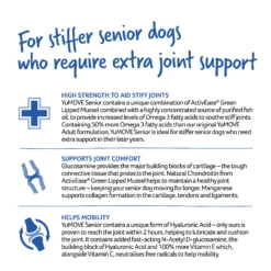 YuMOVE Senior Dog Joint Supplement - 240 Tablets By Yumove -Deals Happy Paw Food Store YuMOVE Dog Senior Joint Supplement Tablets for Dogs 240 Tablets 3
