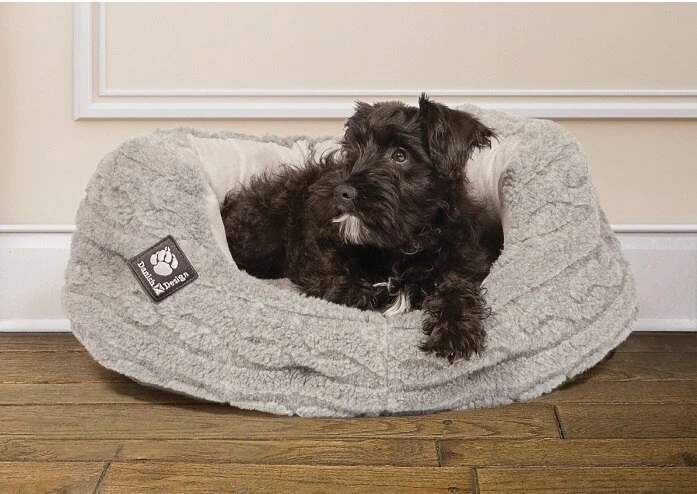 Deals Happy Paw Food Store -Deals Happy Paw Food Store Danish Design Bobble Pewter Deluxe Slumber Bed 2